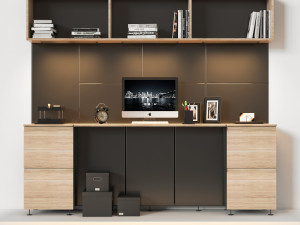 office furniture 02 3D-Modell