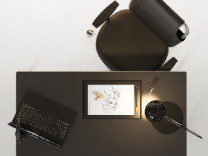 office furniture 02 3D-Modell