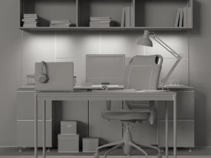 office furniture 02 3D Model