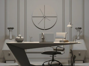 officefurniture04 3D Model