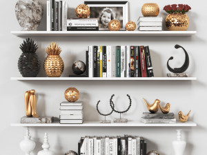 decorative set 01 3D Model