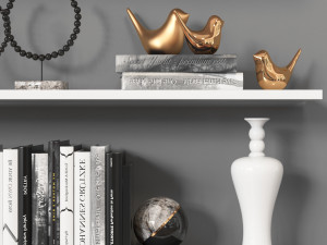 decorative set 01 3D 모델