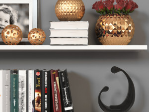 decorative set 01 3D 모델