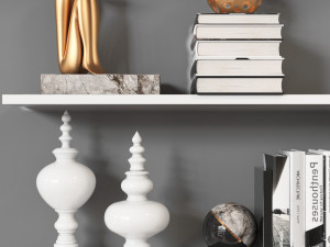 decorative set 01 3D 모델
