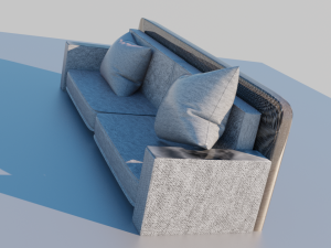 sofa Modèle 3D