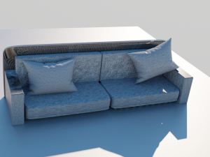 sofa Modèle 3D