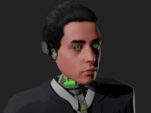 humanoid robot Model 3D