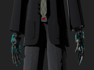 humanoid robot Modelo 3D