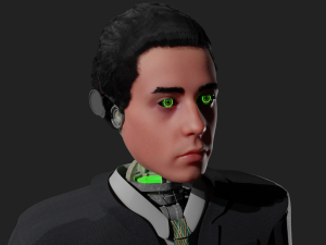 humanoid robot Modelo 3D