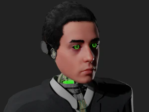 humanoid robot 3D Model