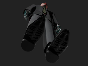 humanoid robot 3D Model