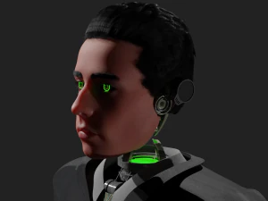 humanoid robot 3D Model