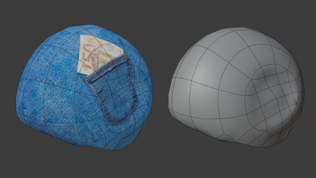 low poly snail shell 3D Model .c4d .max .obj .3ds .fbx .stl .blend 