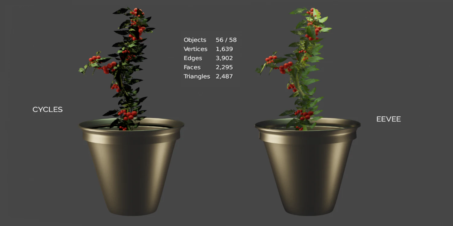cherry tomato vegetable 3d low poly 3D Model .c4d .max .obj .3ds .fbx .stl .blend 