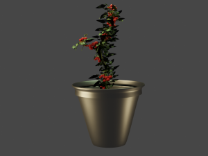 cherry tomato vegetable 3d low poly Modèle 3D