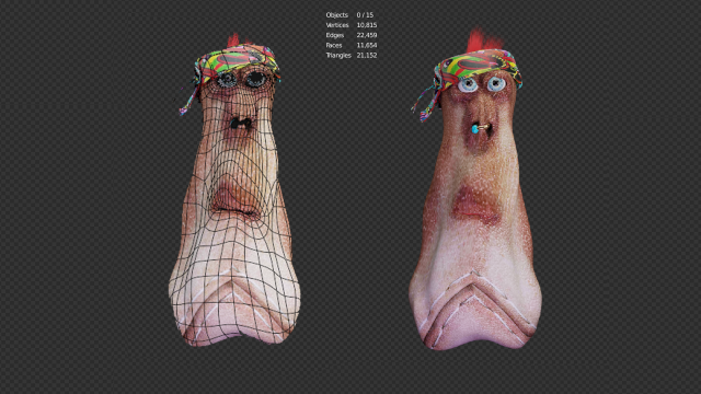 snail low poly Modelo 3D .c4d .max .obj .3ds .fbx .stl .blend 