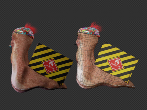 snail low poly Modelo 3D