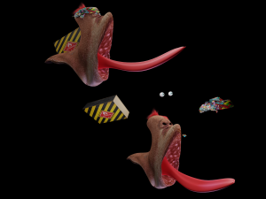 snail low poly Modelo 3D