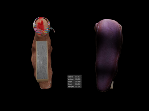snail low poly Modelo 3D