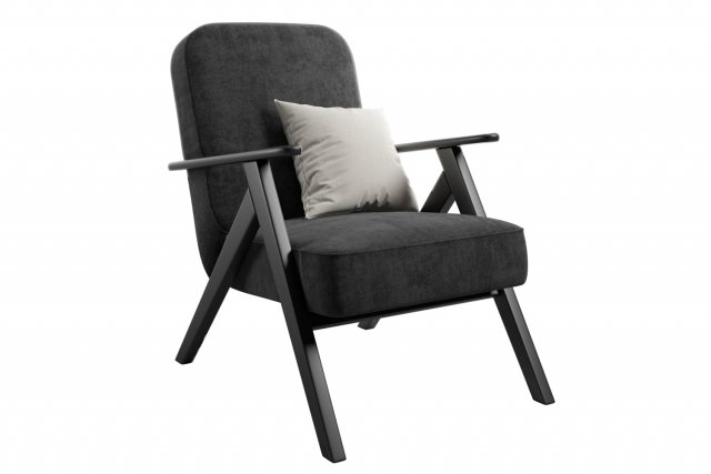 jysk sadderup armchair Modello 3D .c4d .max .obj .3ds .fbx .stl .blend 