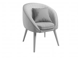 jysk oreved armchair 3D Model