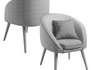 jysk oreved armchair 3D Model