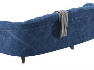 danetti chesterfield sofa 3 seater 3D Model