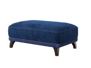danetti leather ottoman Model 3D