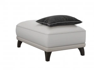 danetti leather ottoman 3D Model