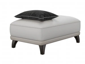 danetti leather ottoman 3D Model