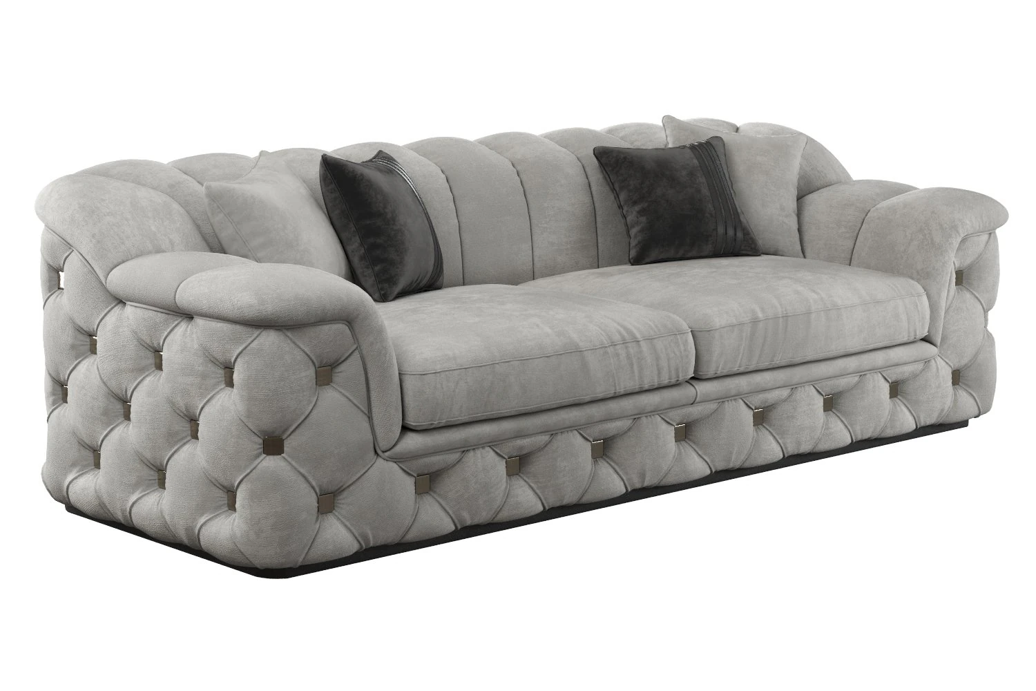 sofa hill gianfranco ferre 3D Model .c4d .max .obj .3ds .fbx .stl .blend 