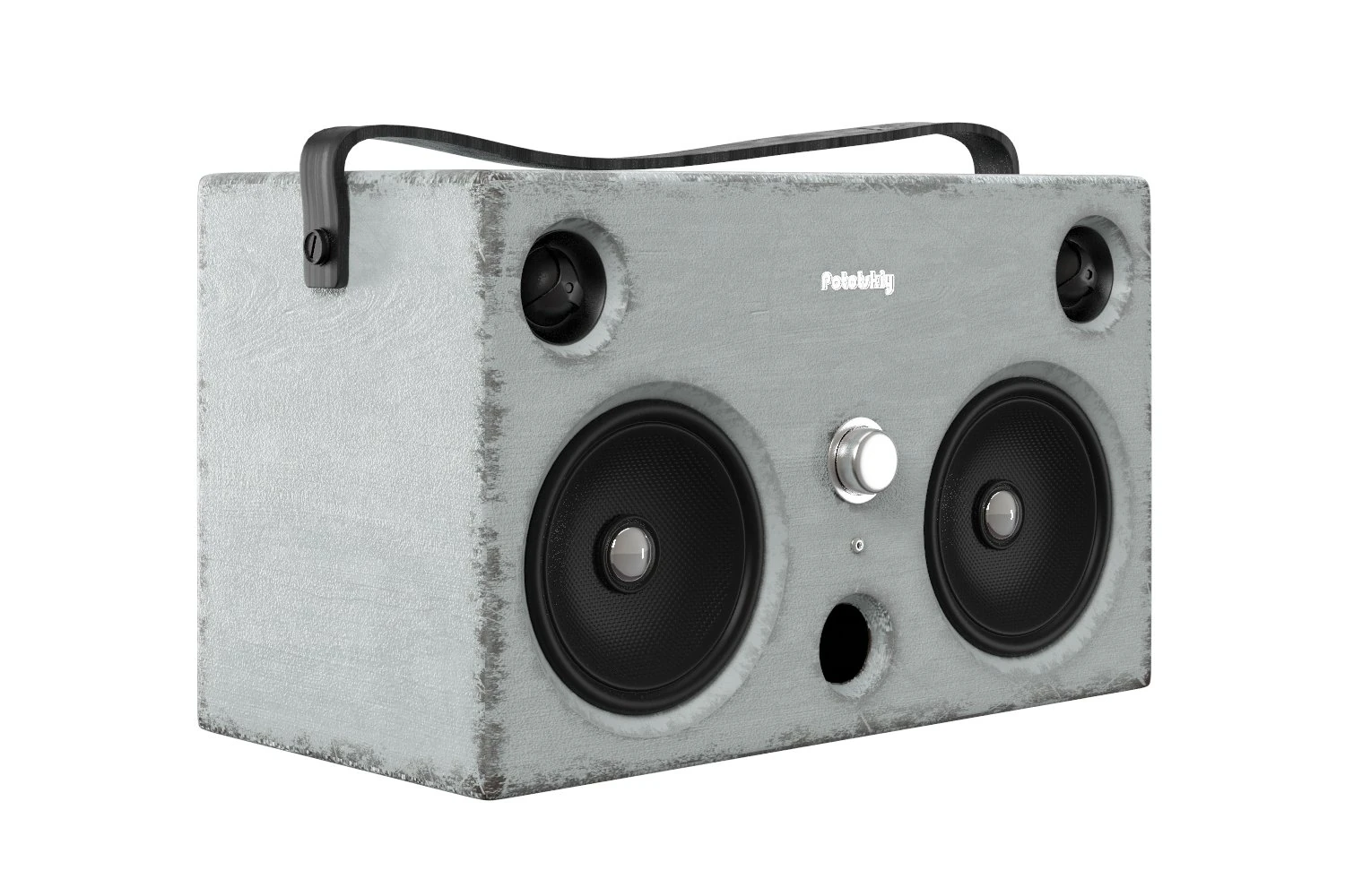 stereo system audio box 3D Model .c4d .max .obj .3ds .fbx .stl .blend 