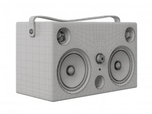 stereo system audio box 3D Model