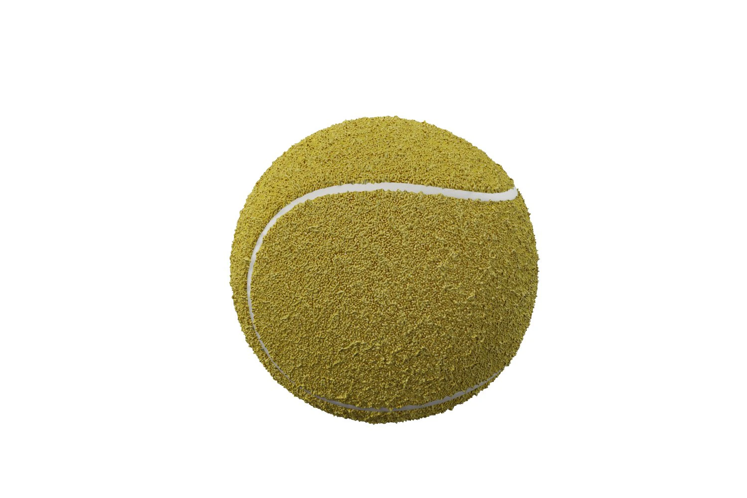 tennis ball 3D Model .c4d .max .obj .3ds .fbx .stl .blend