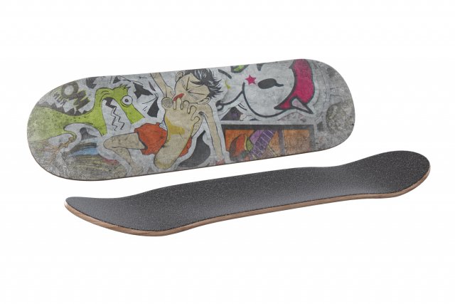 skateboard skating board 3D मॉडल .c4d .max .obj .3ds .fbx .stl .blend