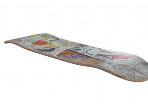 skateboard skating board 3D मॉडल