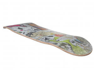 skateboard skating board 3D Model