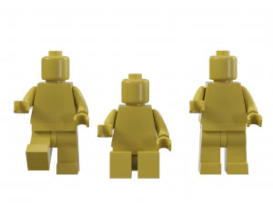 lego mans 3D Model