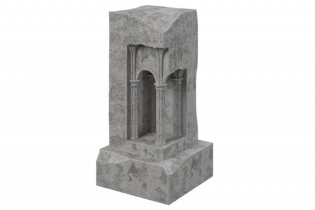 architectural sculpture concrete Modèle 3D .c4d .max .obj .3ds .fbx .stl .blend 