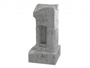 architectural sculpture concrete Modèle 3D
