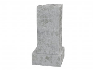 architectural sculpture concrete Modèle 3D