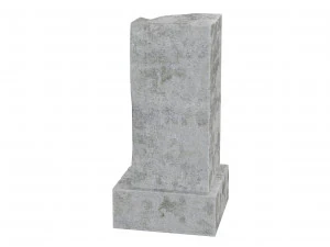architectural sculpture concrete 3D Model