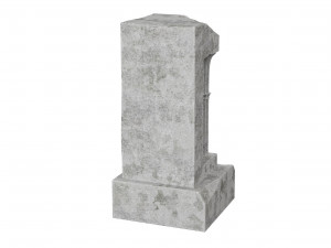 architectural sculpture concrete Modèle 3D