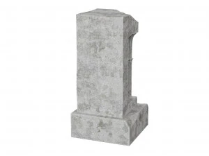architectural sculpture concrete 3D Model