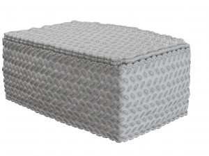 wicker basket Model 3D