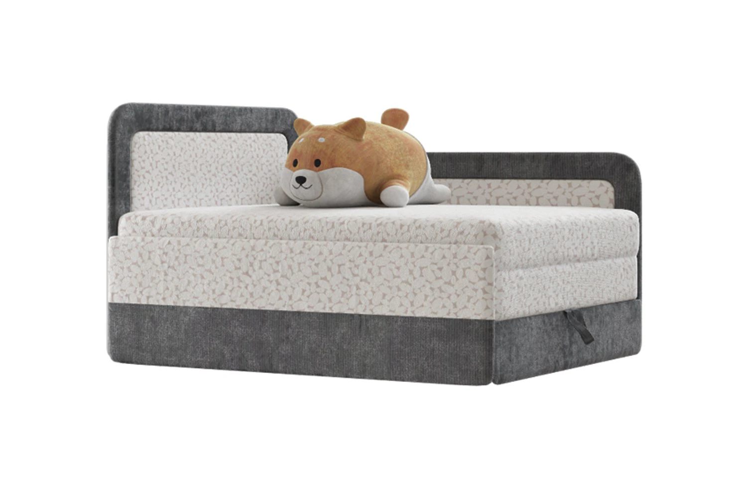 children bed sofa and shiba toy 3D Model .c4d .max .obj .3ds .fbx .stl .blend 
