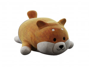 children bed sofa and shiba toy 3D मॉडल