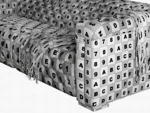 sof&aacute; de m&oacute;veis de prostituta Modelo 3D