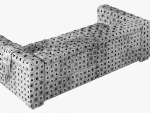 sof&aacute; de m&oacute;veis de prostituta Modelo 3D