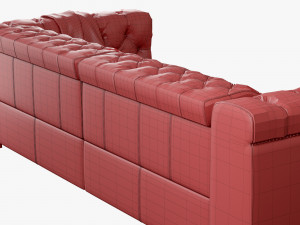 hooker furniture sofa 3D 模型
